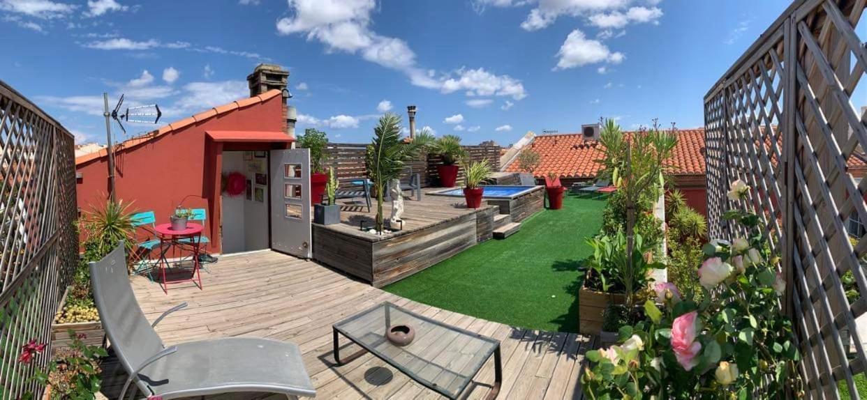 Le Patio Pere Pigne Guestroom ペルピニャン エクステリア 写真