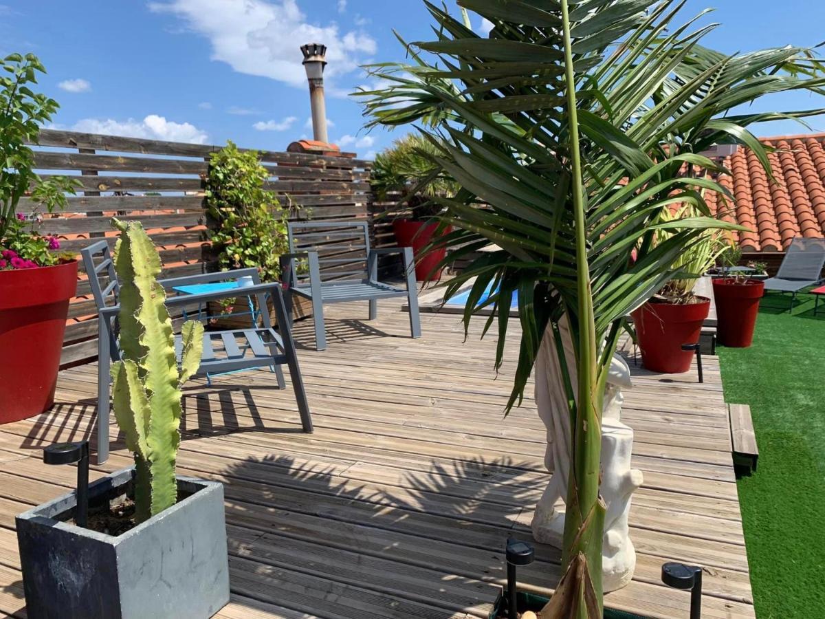 Le Patio Pere Pigne Guestroom ペルピニャン エクステリア 写真